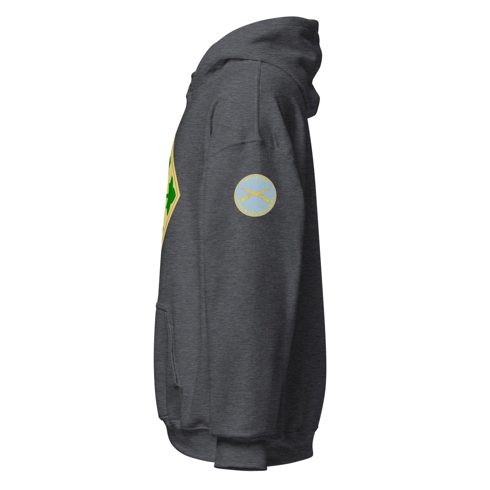 U.S. Army 4th Infantry Division (4ID) Infantry Branch Unisex Hoodie Tactically Acquired   