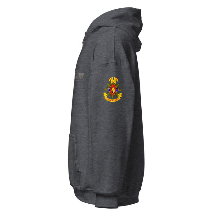 1/8 Marines "Beirut Battalion" Unit Motto Unisex Hoodie Tactically Acquired   