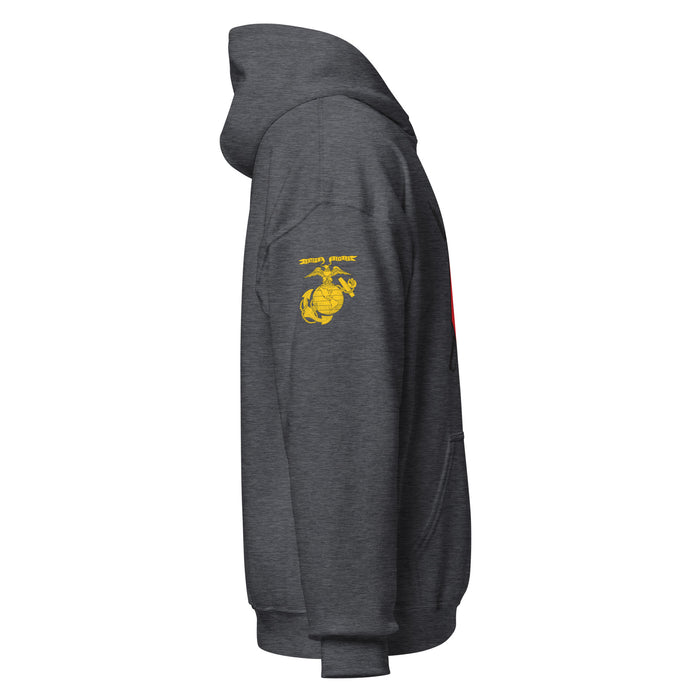 1st Bn 8th Marines (1/8 Marines) Unisex Hoodie Tactically Acquired   