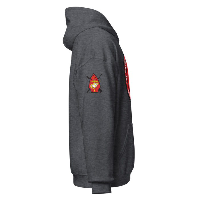 1/8 Marines OIF Veteran Unisex Hoodie Tactically Acquired   