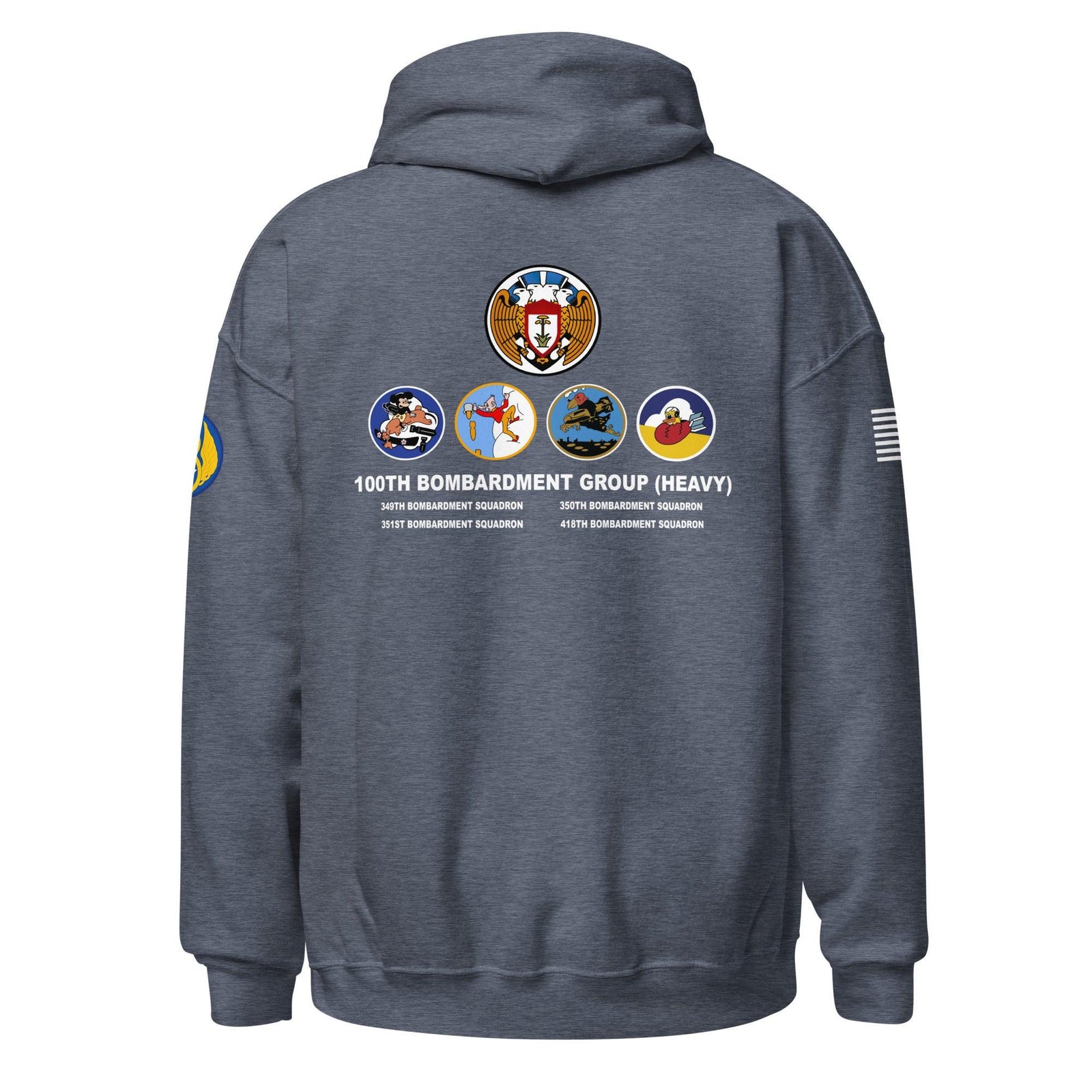 100th Bomb Group (H) Squadron Legacy WW2 Tribute Unisex Hoodie Tactically Acquired   