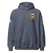 100th Bomb Group (Heavy) 'Bloody Hundredth' 8th Air Force Legacy Unisex Hoodie Tactically Acquired Heather Sport Dark Navy S 