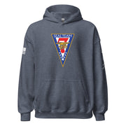 U.S. Navy SEAL Team 7 Frogman Unisex Hoodie Tactically Acquired Heather Sport Dark Navy S 