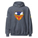 384th Bombardment Group (Heavy) 8th Air Force Unisex Hoodie Tactically Acquired Heather Sport Dark Navy S 