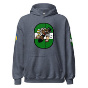 855th Bomb Squadron 491st Bomb Group WW2 Unisex Hoodie Tactically Acquired Heather Sport Dark Navy S 