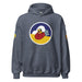 418th Bombardment Squadron - 100th Bomb Group - Unisex Hoodie Tactically Acquired Heather Sport Dark Navy S 