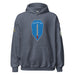 U.S. Army Infantry Branch Follow Me Emblem Unisex Hoodie Tactically Acquired Heather Sport Dark Navy S 
