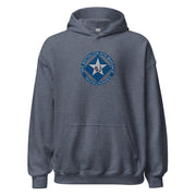 3rd Bn 6th Marines Embroidered Unisex Hoodie Tactically Acquired Heather Sport Dark Navy S 
