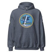 USS Sculpin (SSN-590) U.S. Navy Veteran Unisex Hoodie Tactically Acquired Heather Sport Dark Navy S 