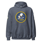 U.S. Navy Seabees Veteran Unisex Hoodie Tactically Acquired Heather Sport Dark Navy S 