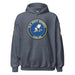 U.S. Navy Seabees "Can Do" Motto Unisex Hoodie Tactically Acquired Heather Sport Dark Navy S 