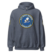 U.S. Navy Seabees Korean War Legacy Unisex Hoodie Tactically Acquired Heather Sport Dark Navy S 
