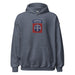 82nd Airborne Division Embroidered Unisex Hoodie Tactically Acquired Heather Sport Dark Navy S 