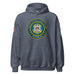 U.S. Coast Guard Veteran Unisex Hoodie Tactically Acquired Heather Sport Dark Navy S 