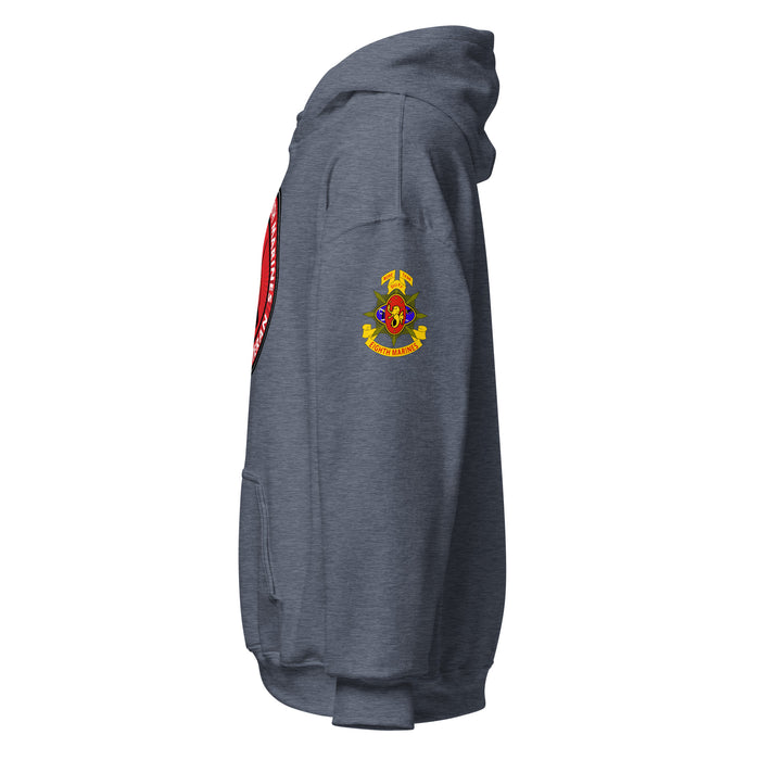 1/8 Marines Combat Veteran Unisex Hoodie Tactically Acquired   