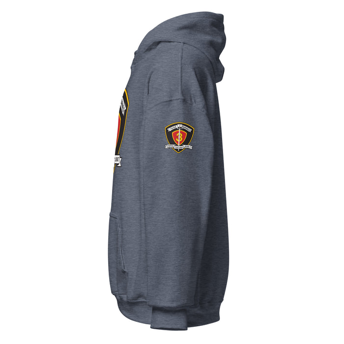 1st Bn 3rd Marines (1/3 Marines) Unisex Hoodie Tactically Acquired   