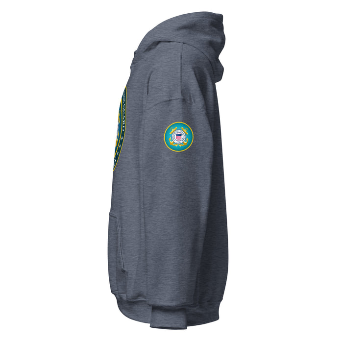 U.S. Coast Guard Veteran Unisex Hoodie Tactically Acquired   