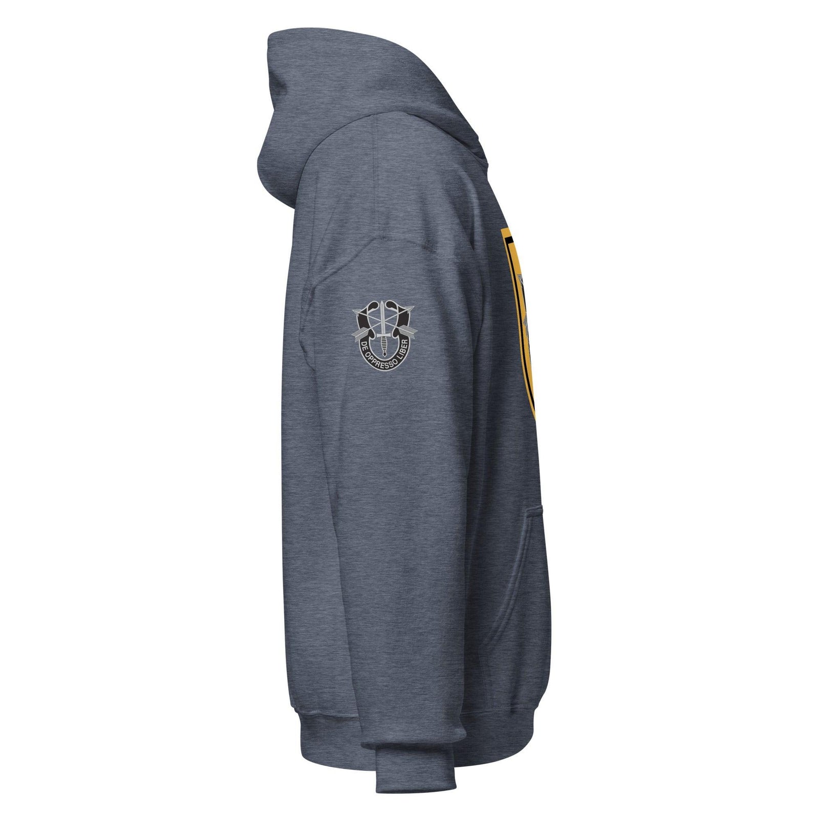 U.S. Army 1st Special Forces Group (1st SGF) Beret Flash Unisex Hoodie Tactically Acquired   