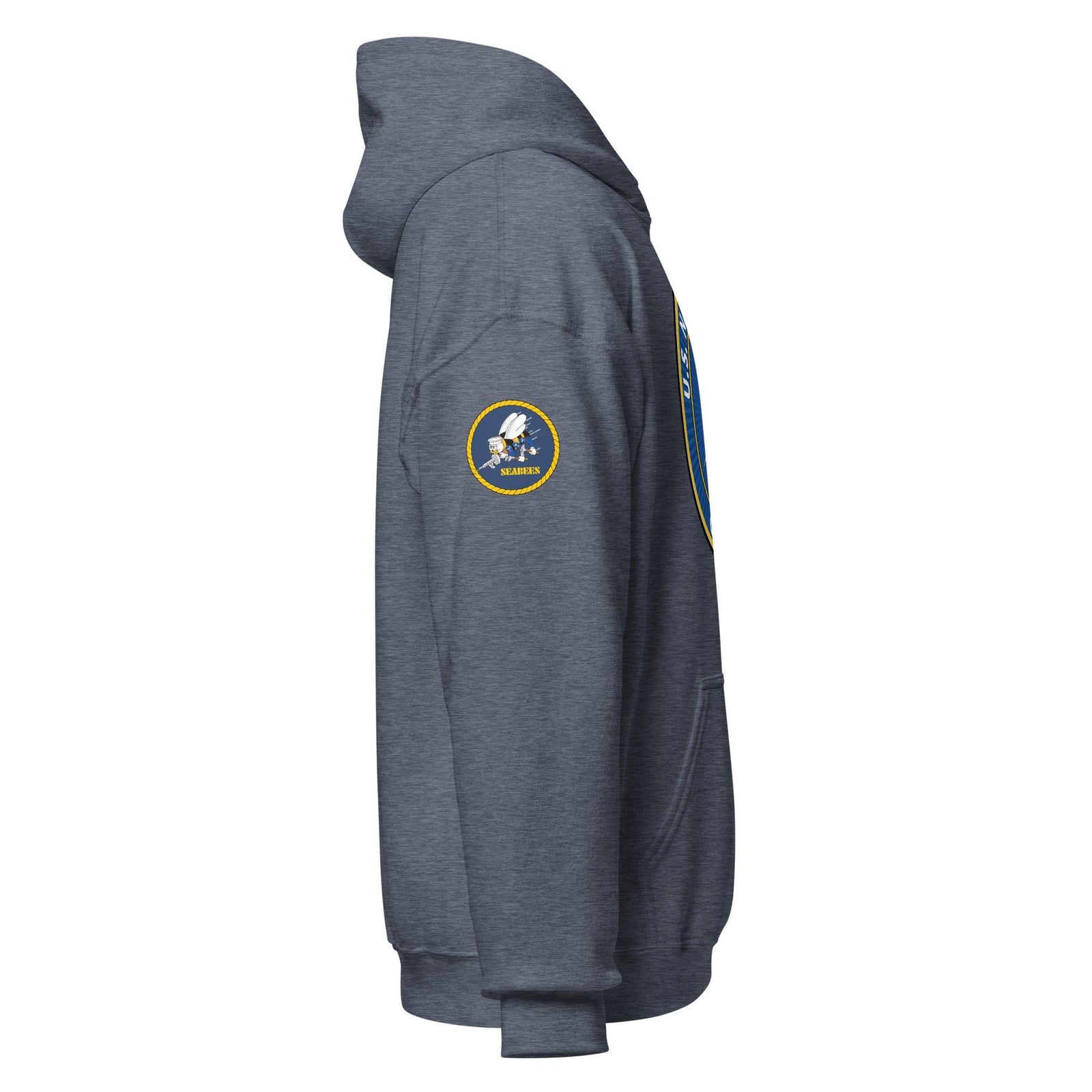 U.S. Navy Seabees "Can Do" Motto Unisex Hoodie Tactically Acquired   