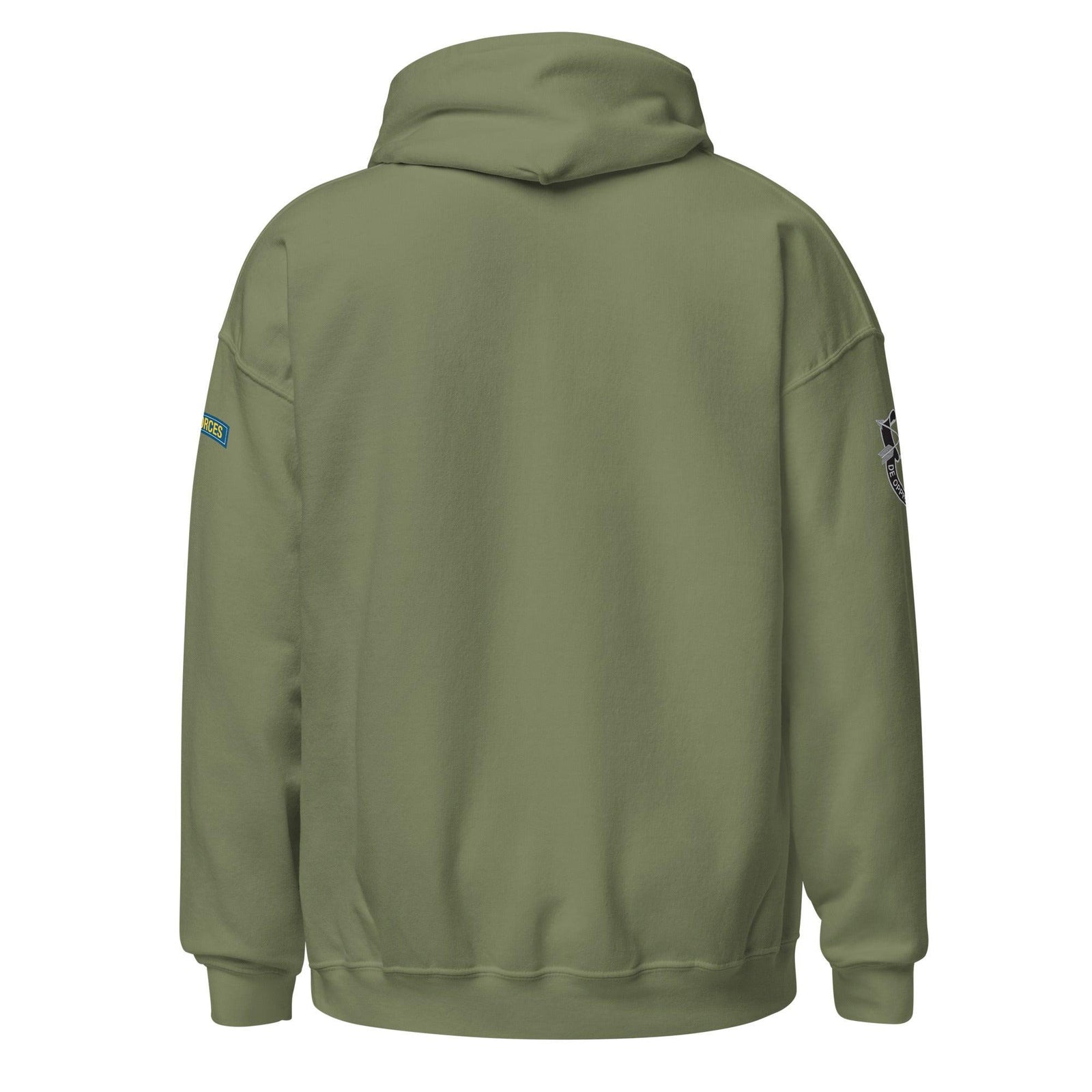 U.S. Army 10th Special Forces Group (10th SFG) Beret Flash Unisex Hoodie Tactically Acquired   