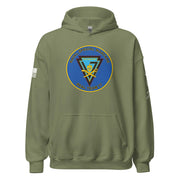 U.S. Navy SEAL Team 17 Frogman Unisex Hoodie Tactically Acquired Military Green S 