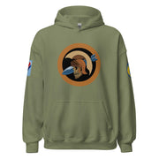 533rd Bombardment Squadron (Heavy) 381st BG WW2 Unisex Hoodie Tactically Acquired Military Green S 