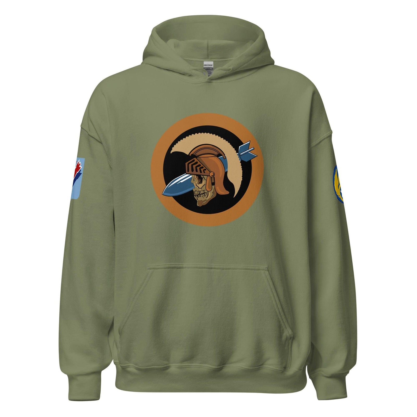533rd Bombardment Squadron (Heavy) 381st BG WW2 Unisex Hoodie Tactically Acquired Military Green S 