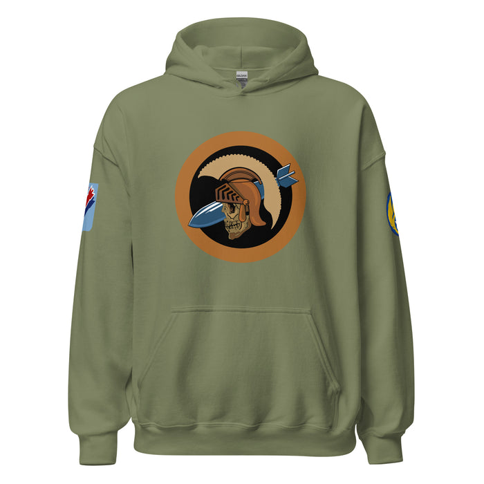 533rd Bombardment Squadron (Heavy) 381st BG WW2 Unisex Hoodie Tactically Acquired Military Green S 