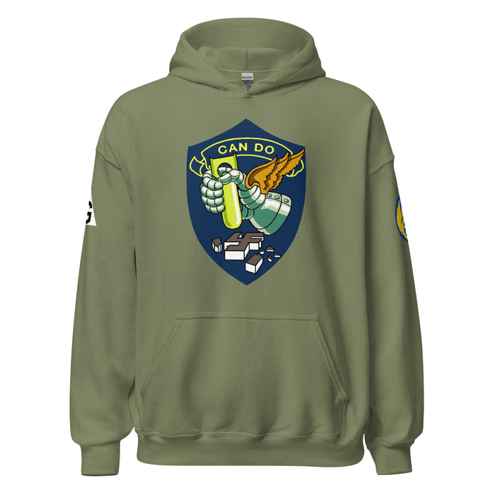 305th Bombardment Group (Heavy) WW2 Unisex Hoodie Tactically Acquired Military Green S 