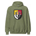 U.S. Army 3rd Special Forces Group (3rd SFG) Beret Flash Unisex Hoodie Tactically Acquired Military Green S 