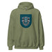 U.S. Army 19th Special Forces Group (19th SFG) Beret Flash Unisex Hoodie Tactically Acquired Military Green S 