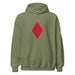 U.S. Army 5th Infantry Division (5ID) Infantry Branch Unisex Hoodie Tactically Acquired Military Green S 