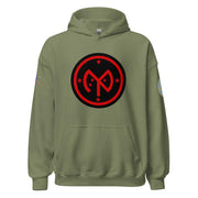 U.S. Army 27th Infantry Division (27ID) Infantry Branch Unisex Hoodie Tactically Acquired Military Green S 