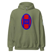 U.S. Army 30th Infantry Division (30ID) Infantry Branch Unisex Hoodie Tactically Acquired Military Green S 