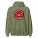 1/8 Marines OEF Veteran Unisex Hoodie Tactically Acquired Military Green S 
