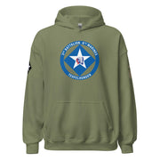 3/6 Marines Unisex Hoodie Tactically Acquired Military Green S 