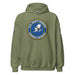 U.S. Navy Seabees Combat Veteran Unisex Hoodie Tactically Acquired Military Green S 