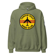 U.S. Navy Tonkin Gulf Aero Club Unisex Hoodie Tactically Acquired Military Green S 