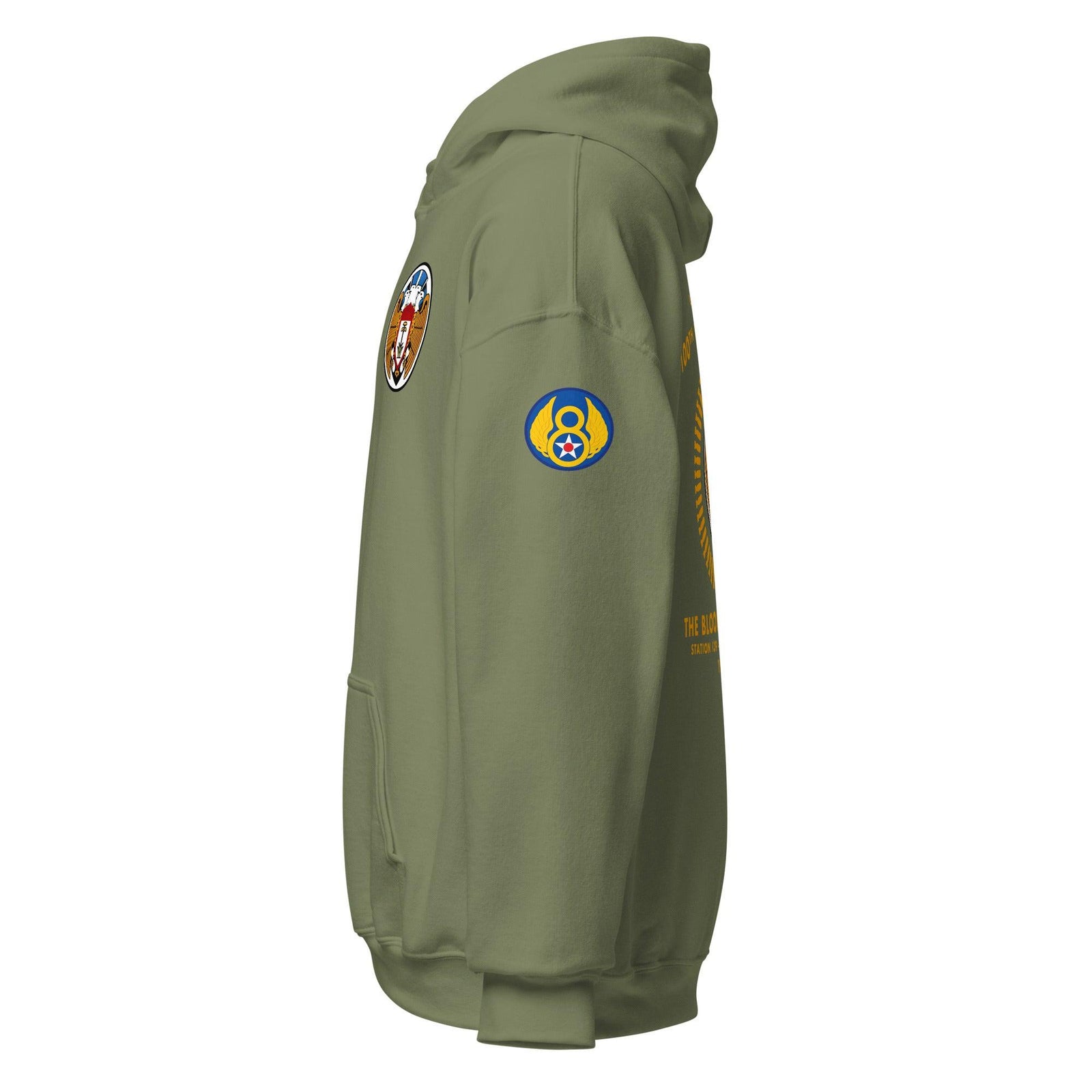 100th Bomb Group (Heavy) 'Bloody Hundredth' 8th Air Force Legacy Unisex Hoodie Tactically Acquired   