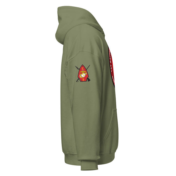 1/8 Marines Gulf War Veteran Unisex Hoodie Tactically Acquired   