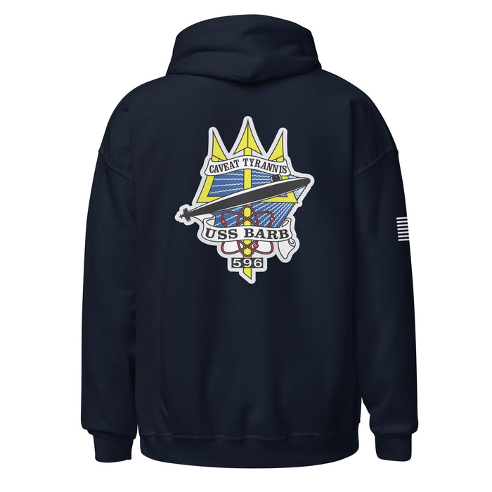 USS Barb (SSN-596) Submarine U.S. Navy Veteran Unisex Hoodie Tactically Acquired   