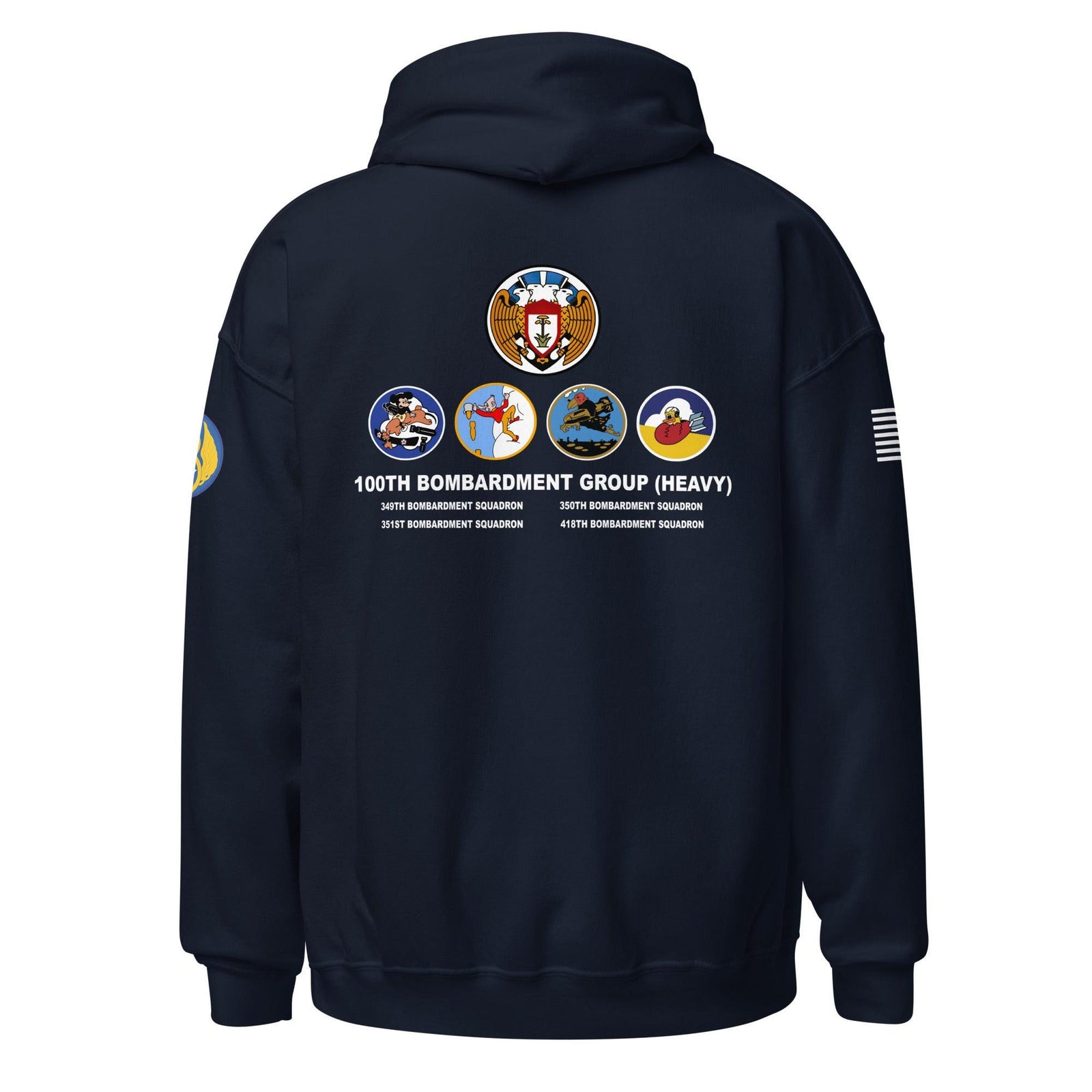100th Bomb Group (H) Squadron Legacy WW2 Tribute Unisex Hoodie Tactically Acquired   