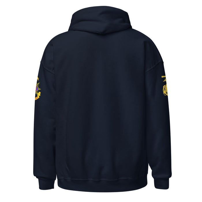 1st Bn 8th Marines (1/8 Marines) Unisex Hoodie Tactically Acquired   