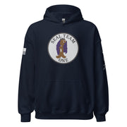U.S. Navy SEAL Team 1 Frogman Unisex Hoodie Tactically Acquired Navy S 