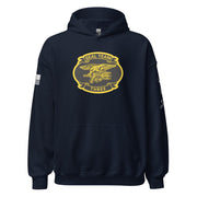 U.S. Navy SEAL Team 3 Frogman Unisex Hoodie Tactically Acquired Navy S 