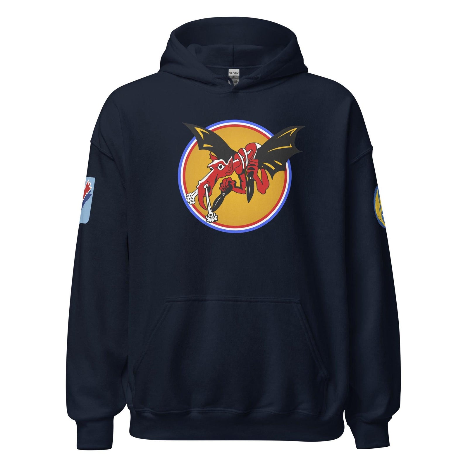 534th Bombardment Squadron (Heavy) 381st BG WW2 Unisex Hoodie Tactically Acquired Navy S 