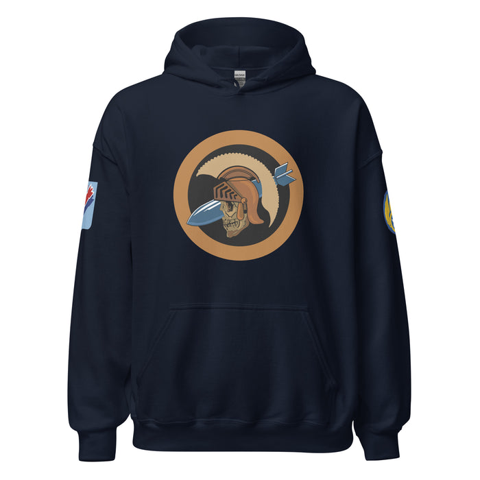 533rd Bombardment Squadron (Heavy) 381st BG WW2 Unisex Hoodie Tactically Acquired Navy S 