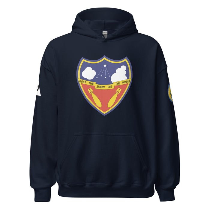 384th Bombardment Group (Heavy) 8th Air Force Unisex Hoodie Tactically Acquired Navy S 