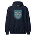 U.S. Army 19th Special Forces Group (19th SFG) Beret Flash Unisex Hoodie Tactically Acquired Navy S 