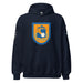 U.S. Army 77th Special Forces Group (77th SFG) Beret Flash Unisex Hoodie Tactically Acquired Navy S 